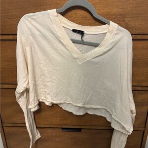 Urban Outfitters Cream Out From Under Top